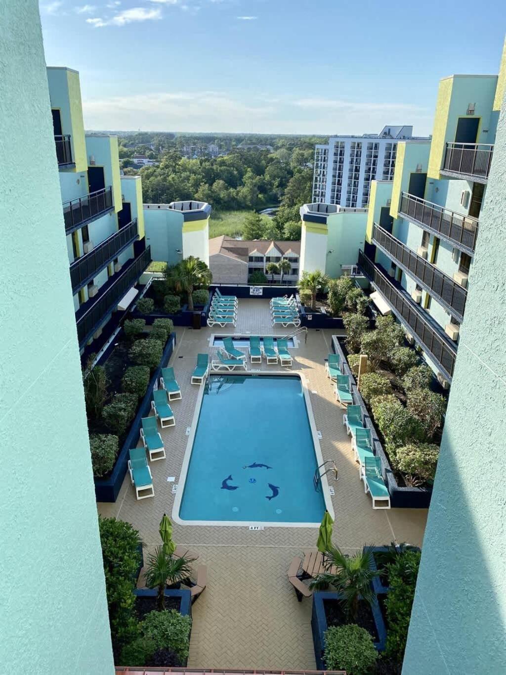 *Ocean View Beauty*King Bed*Rooftop Pool*Beach*Hot Tubs*M123 미를 비치 외부 사진