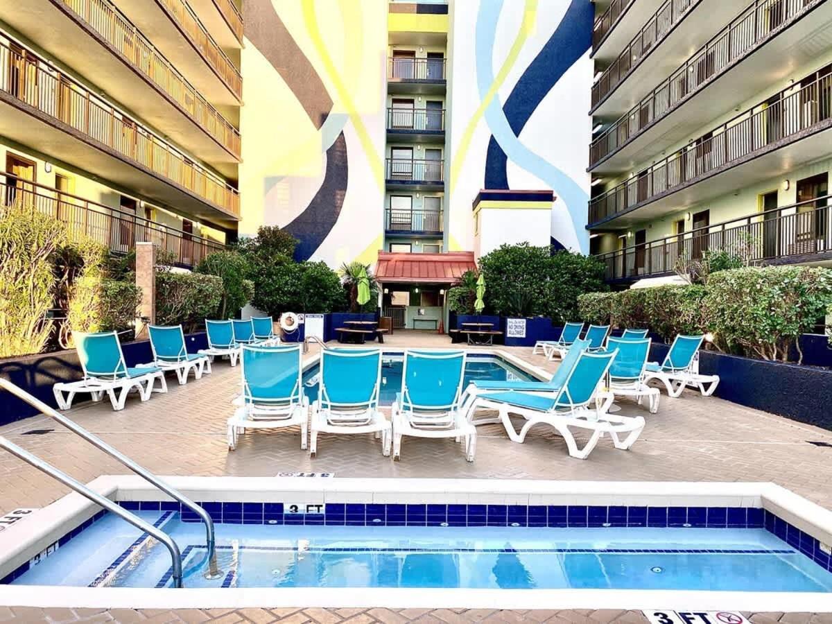 *Ocean View Beauty*King Bed*Rooftop Pool*Beach*Hot Tubs*M123 미를 비치 외부 사진